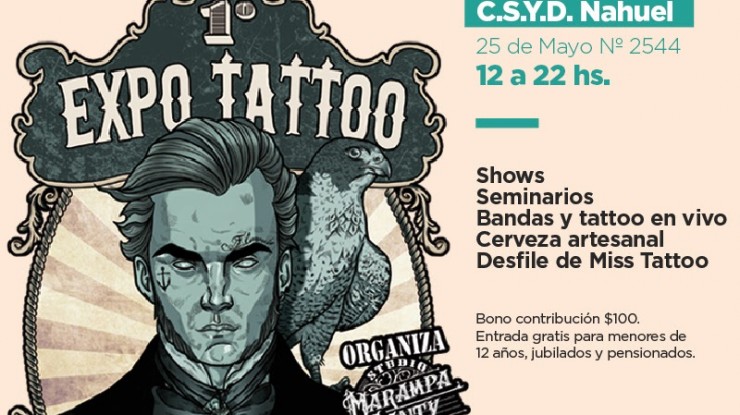 Llega la primera Expo Tattoo a Florencio Varela